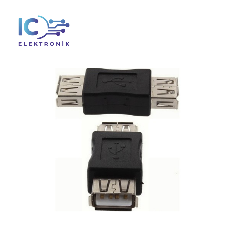 USB 2.0 Dişi-Dişi (F2F) Çevirici Adaptör Dönüştürücü