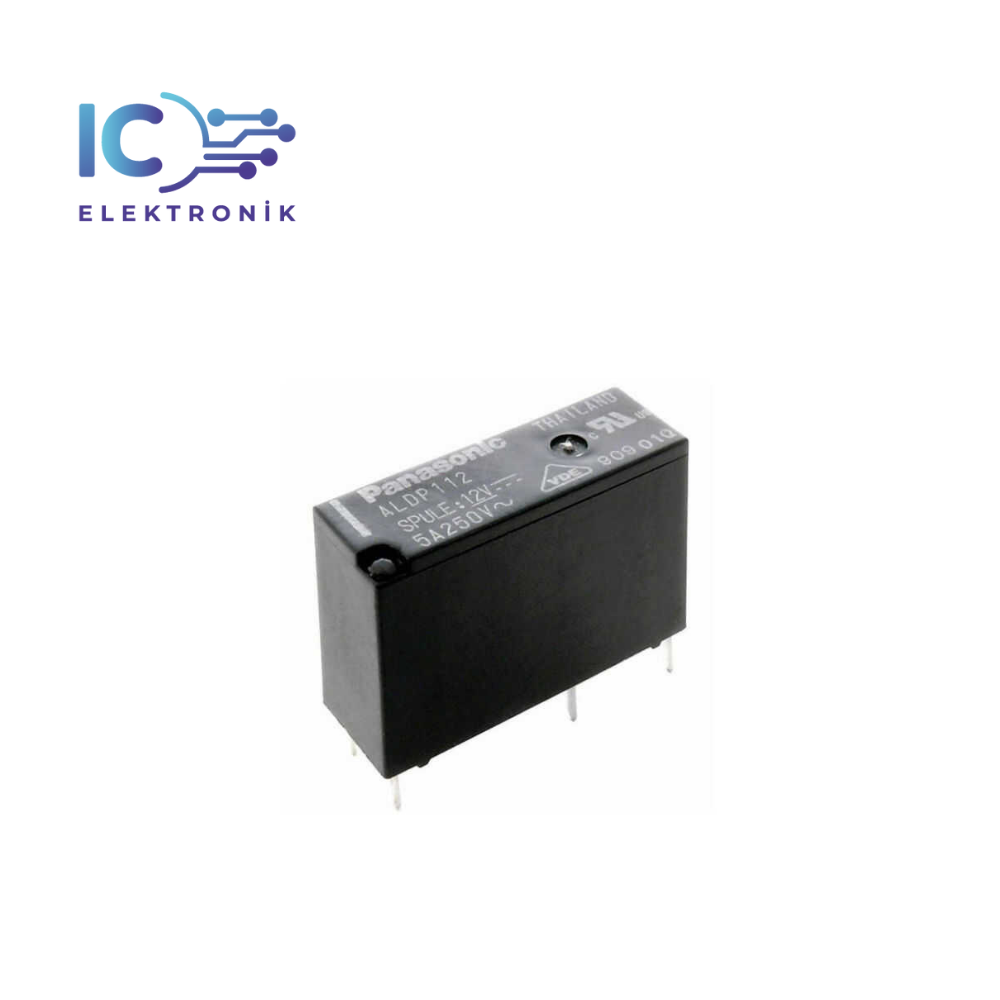 ALDP112W Panasonic Röle 5A 12V 4 Pin