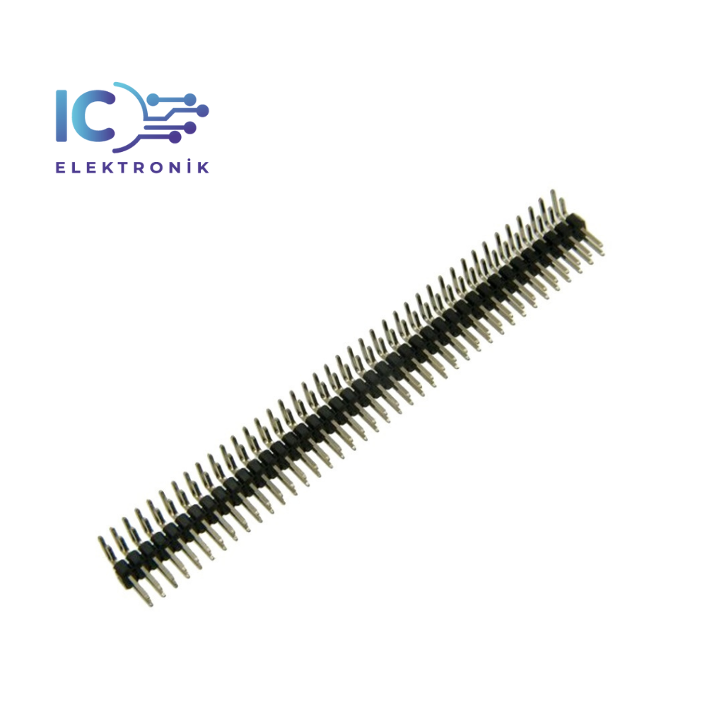 2x40 90C Erkek Header 2.54mm