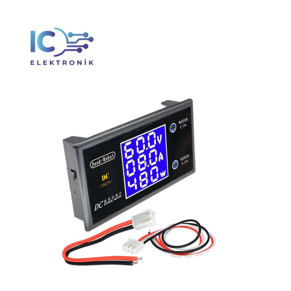 0-100v 10A 1000W Voltmetre - Ampermetre - Wattmetre