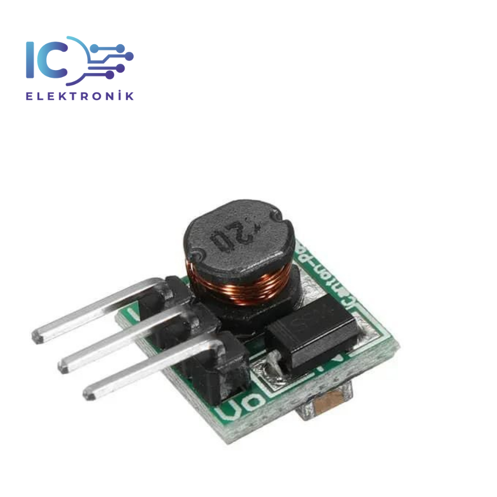 1,5V ile 4,2V/DC Arasındaki Gerilimi 5V/DC Gerilime Artırma Modülü