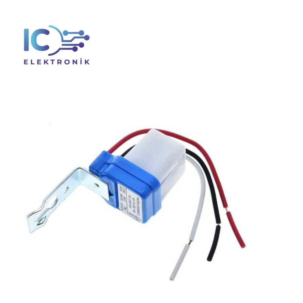 12V DC-AC Fotosel Otomotik Işık Sensörü - Gece Sensörü