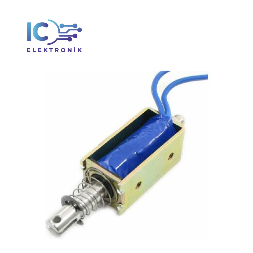 İtme-Çekme Solenoidi - 10 mm Stroke
