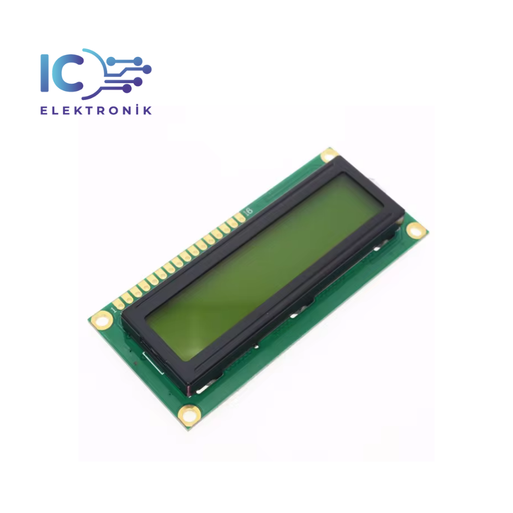 2x16 LCD - LCD1602 Yeşil Ekran
