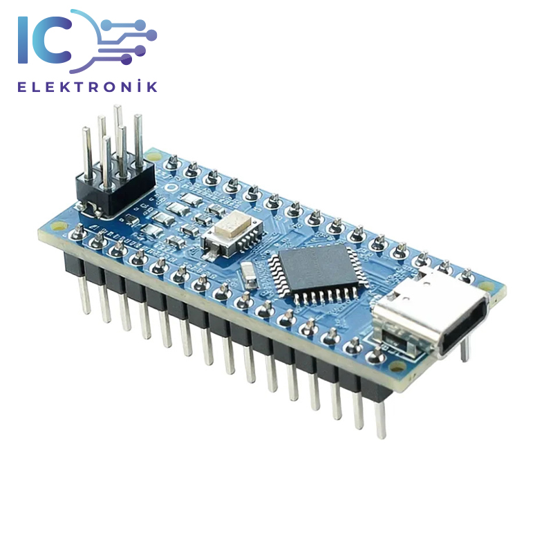 Nano V3.0 CH340G C Type with soldered Pin Headers 328PB (Kablosuz)