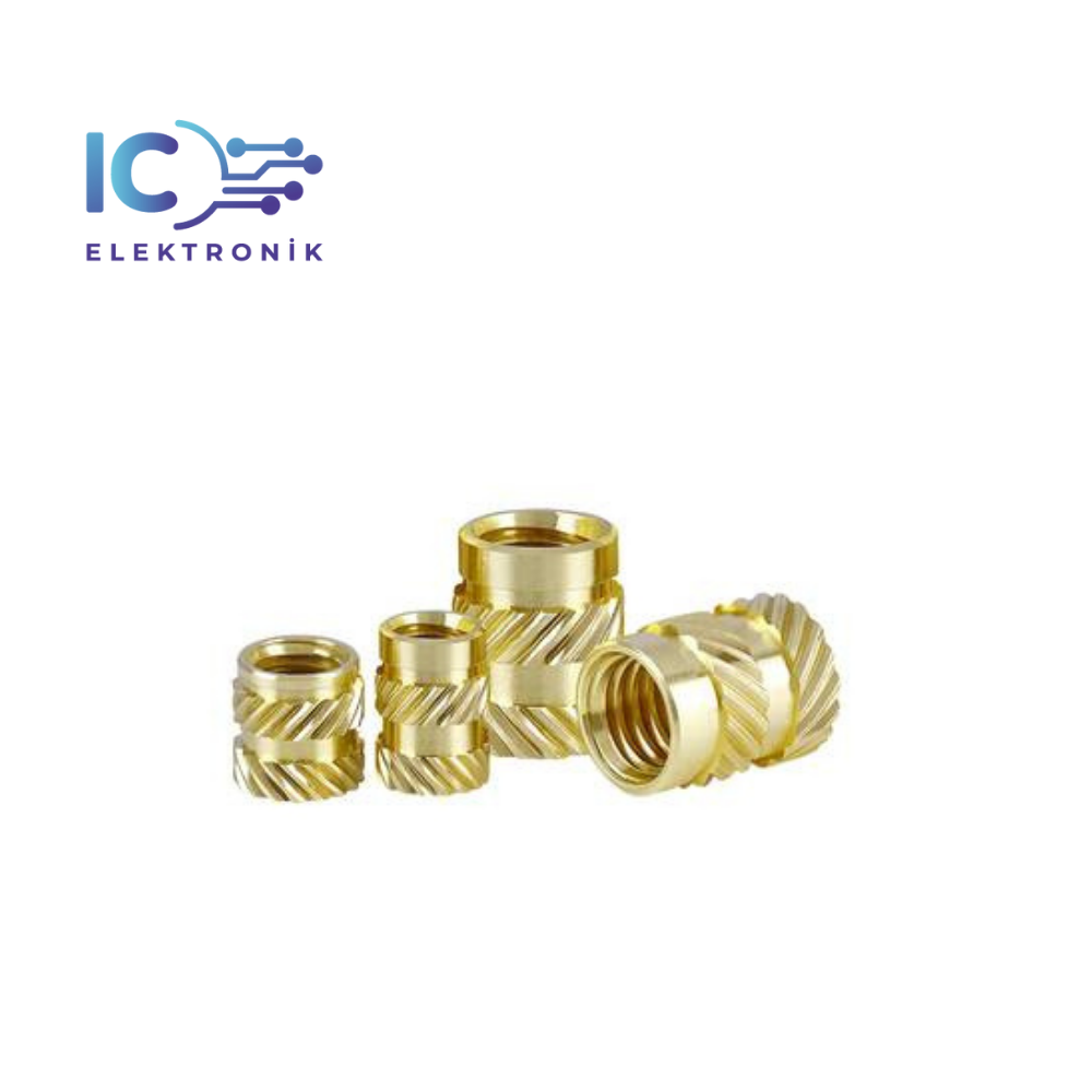 M4X8MM Pirinç insert somun