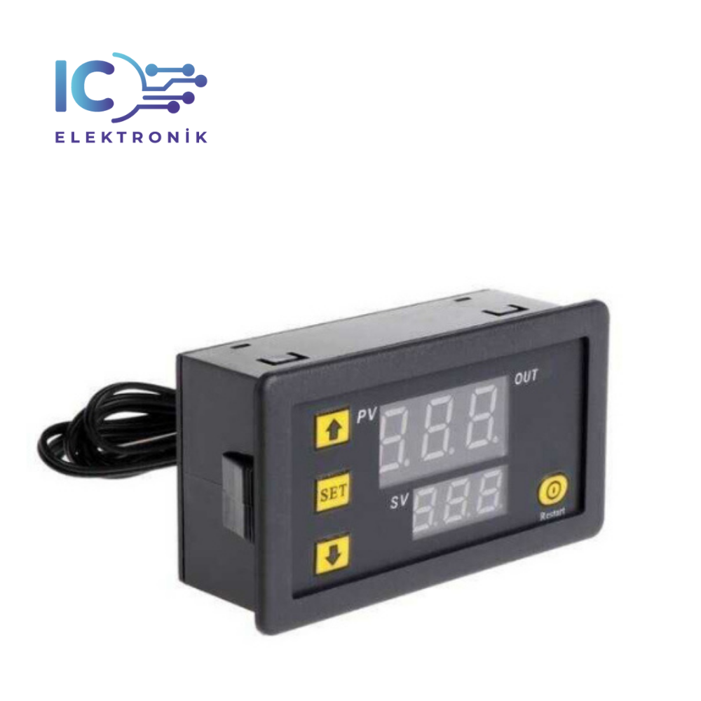 W3230 Dijital Sıcaklık Kontrollü Termostat Cihazı - 110-220V