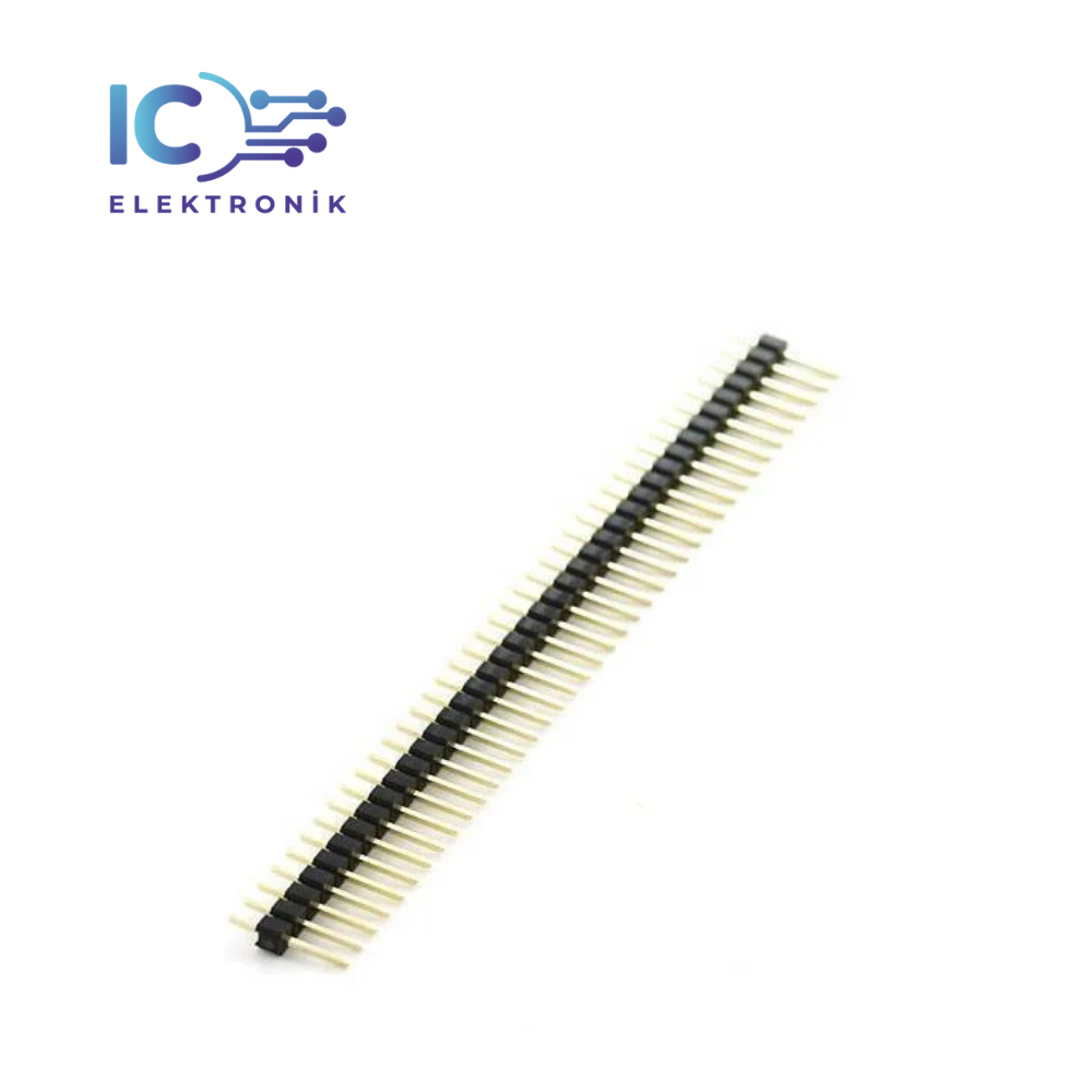 Male Header 1x40 Pin 2.54 mm 180 Degree