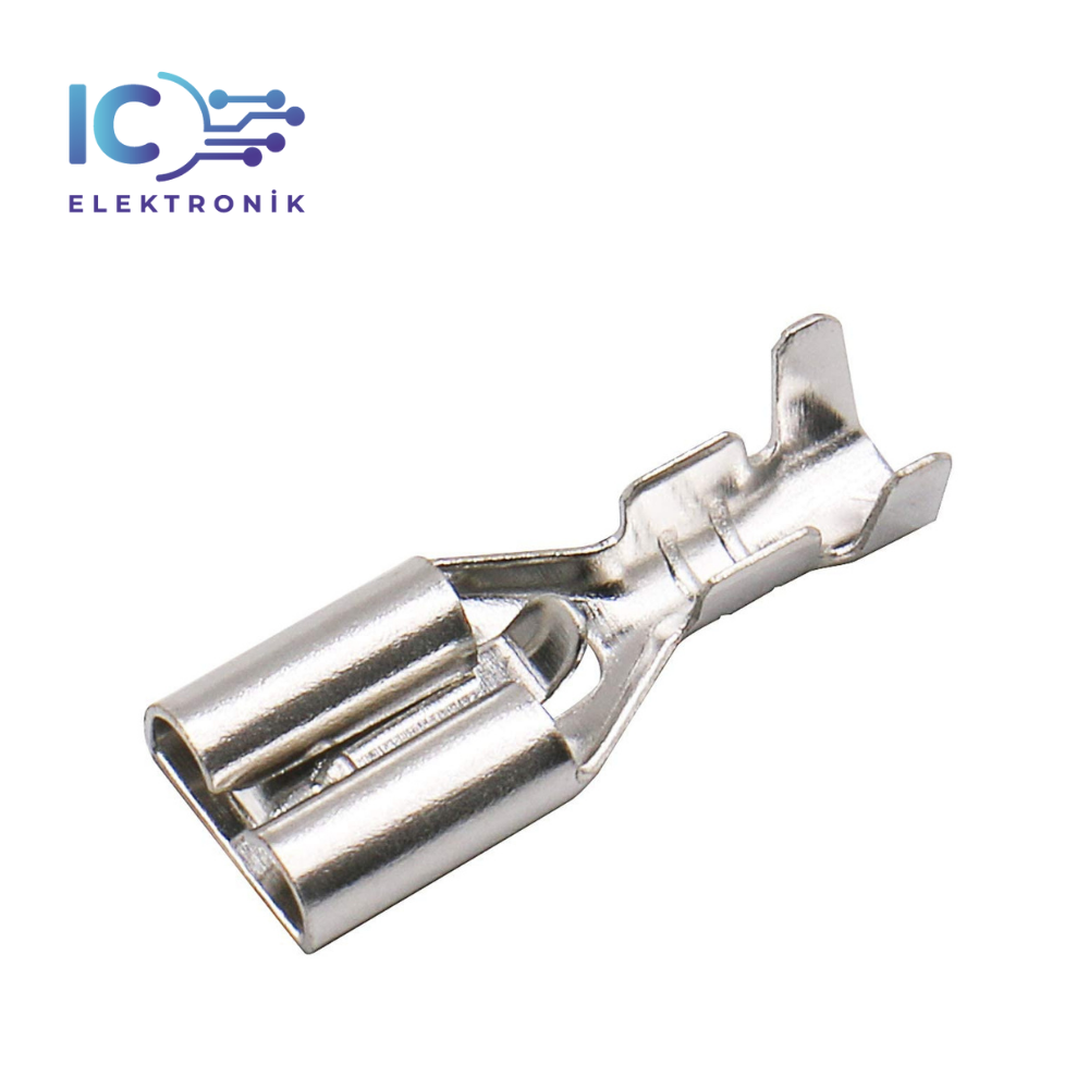 6.3mm Kablo Ucu Dişi Terminal kablo pabucu