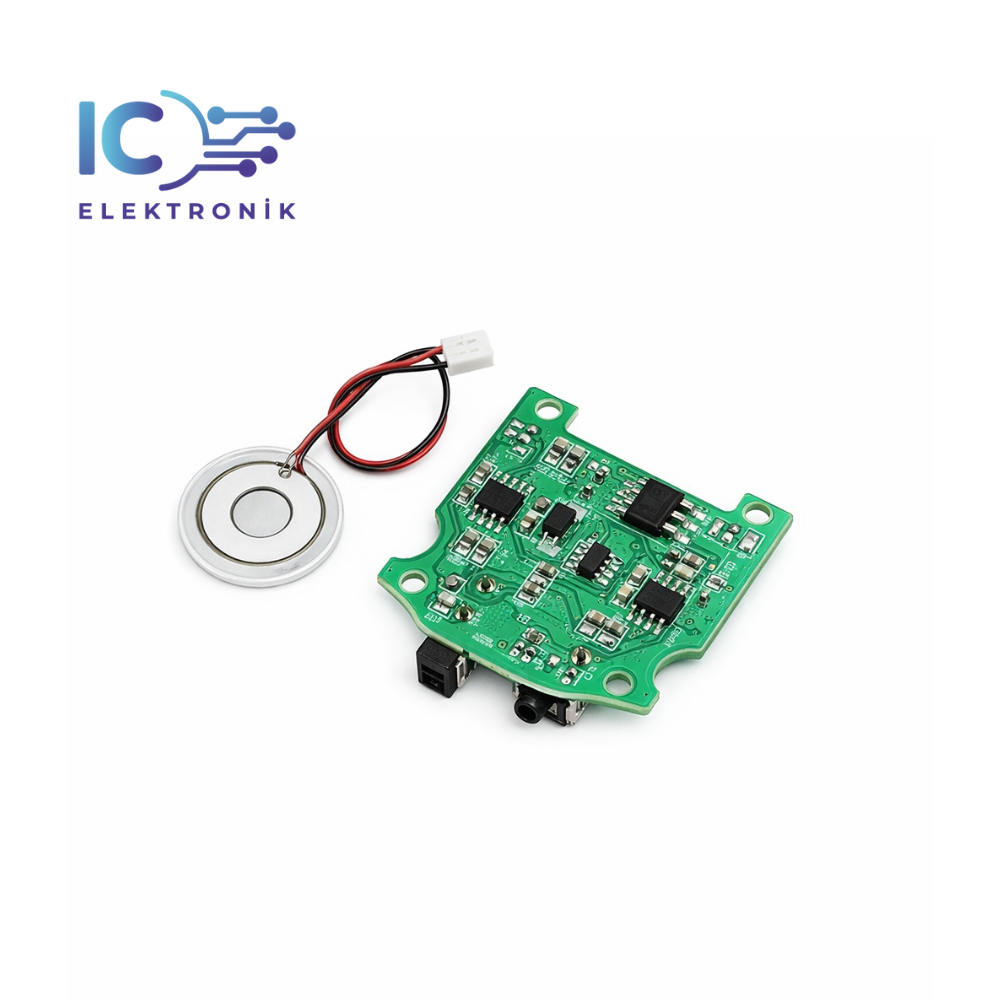 D20mm 113KHz 3.7?12V Ultrasonik Sis Yapıcı Modülü