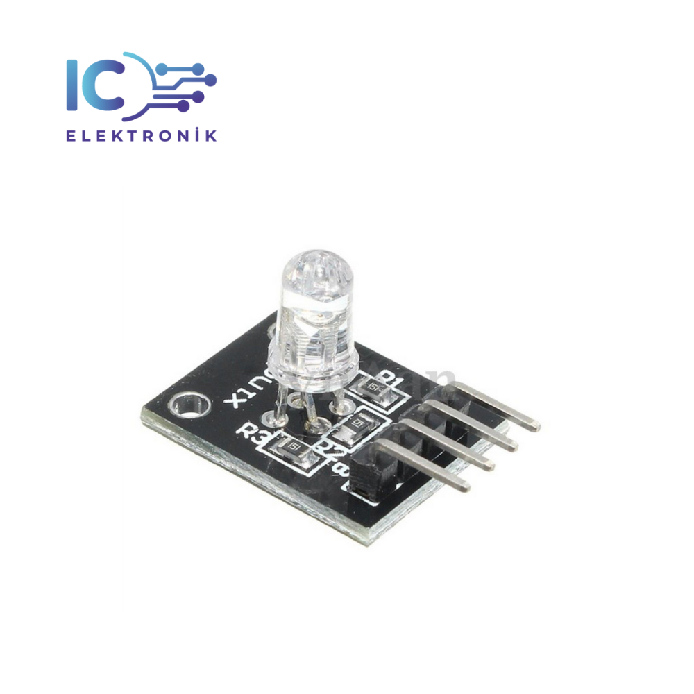 3 Color RGB Led Module - 5 mm RGB Led  KY-016