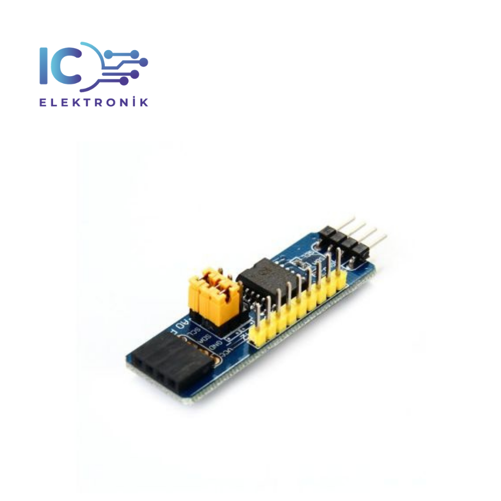 PCF8574 Arduino IO Genişletme Shield / Kartı (I2C)