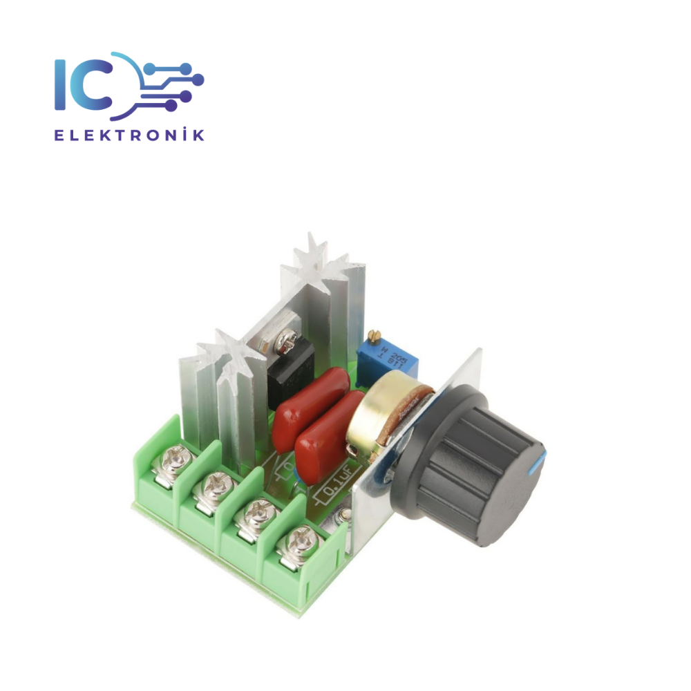 AC 220V 2000W Motor Hız Kontrol Kartı Dimmer