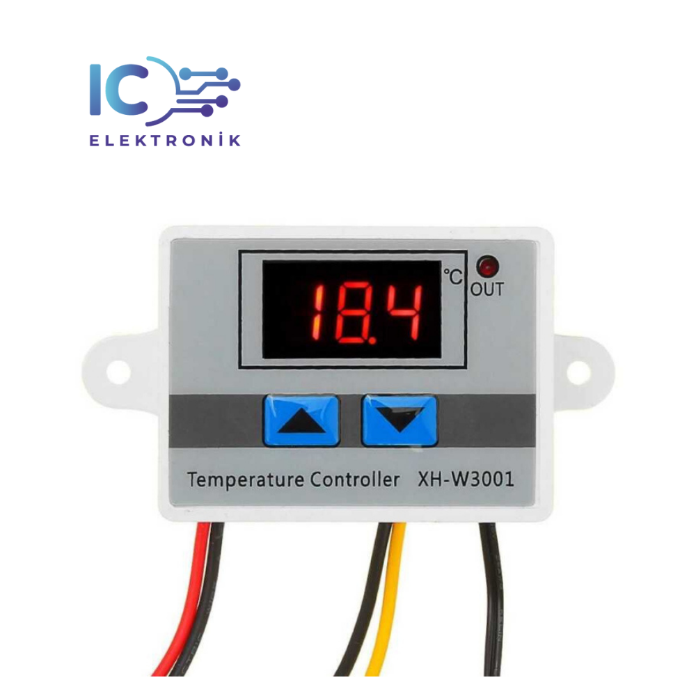 XH-W3001 12V DC Dijital Termostat 120W