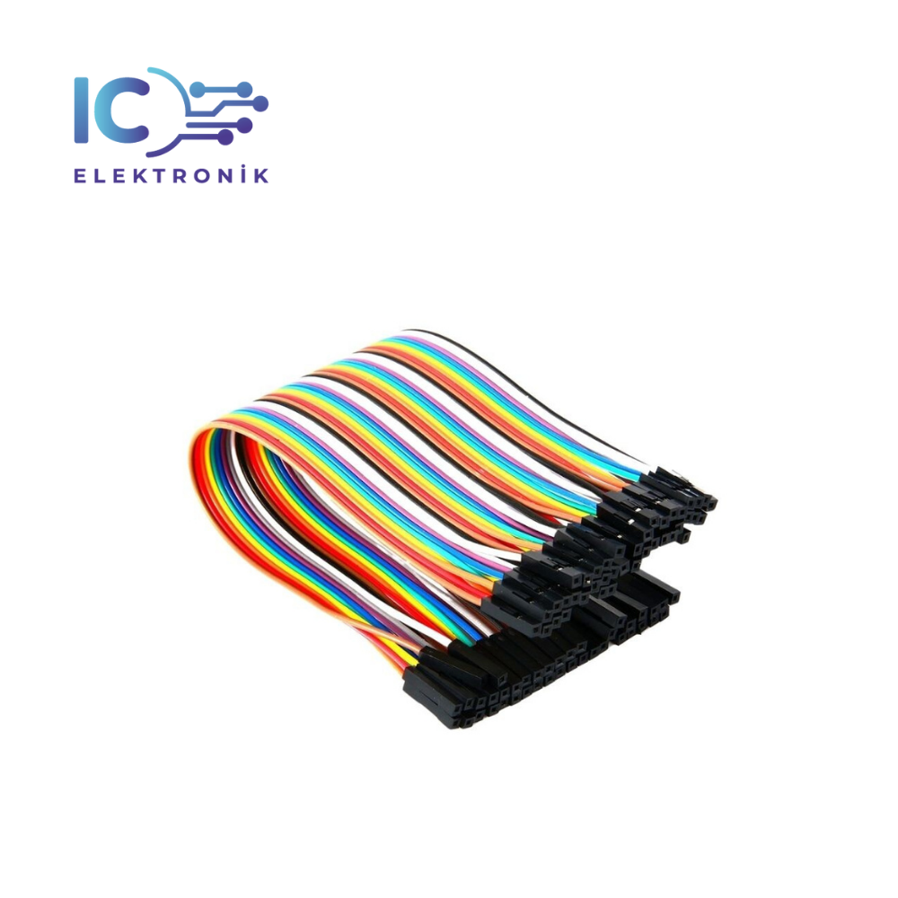 20cm 40Pin Detachable Female to Female Jumper Cable