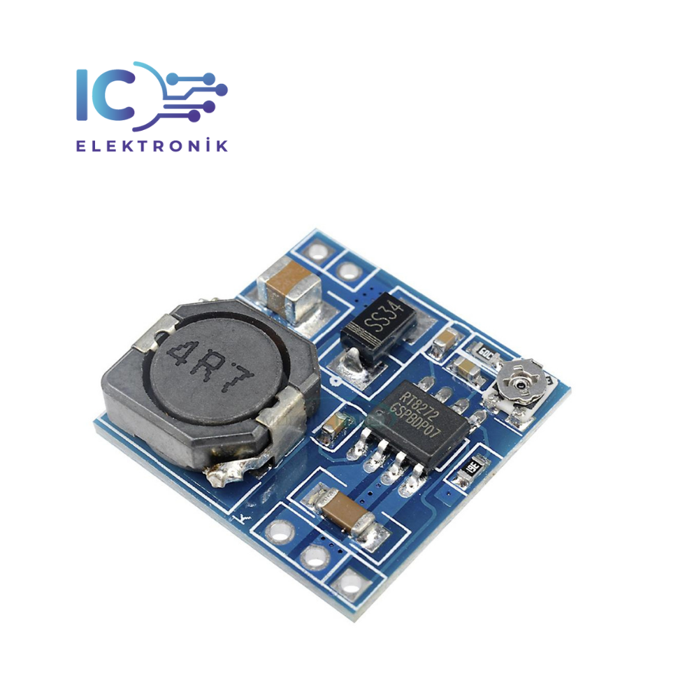 2A Mini Ayarlanabilir DC-DC Voltaj Düşürücü Modül