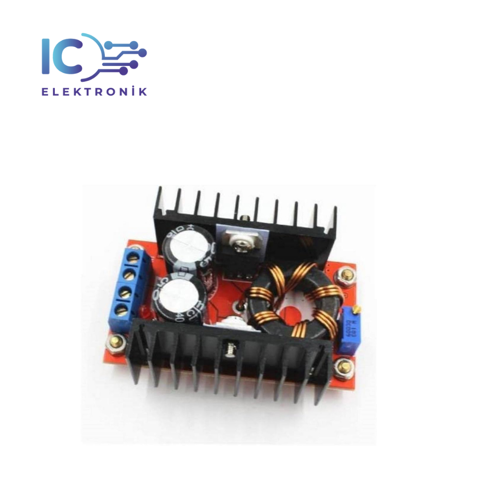 DC-DC Voltaj Amplifikatörü Yükseltici Konvertör Regülatörü (150W 10A)