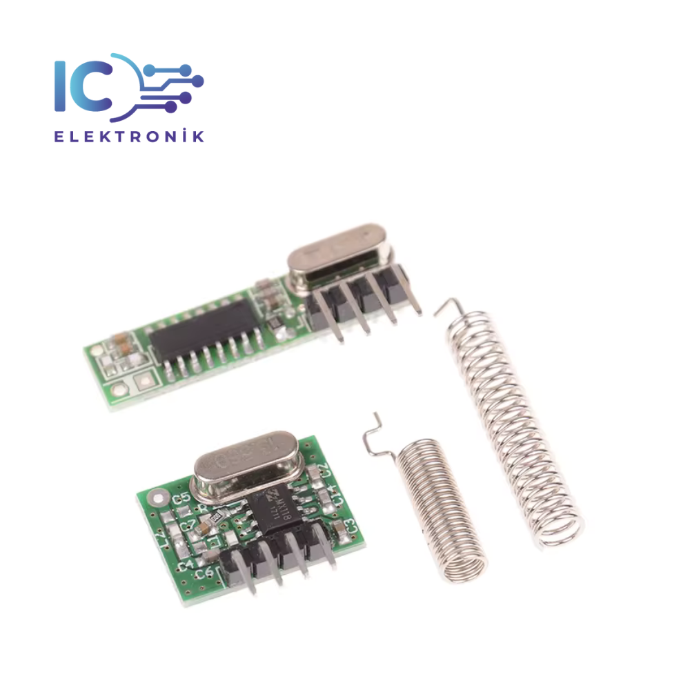 433Mhz RF alıcı süperheterodin