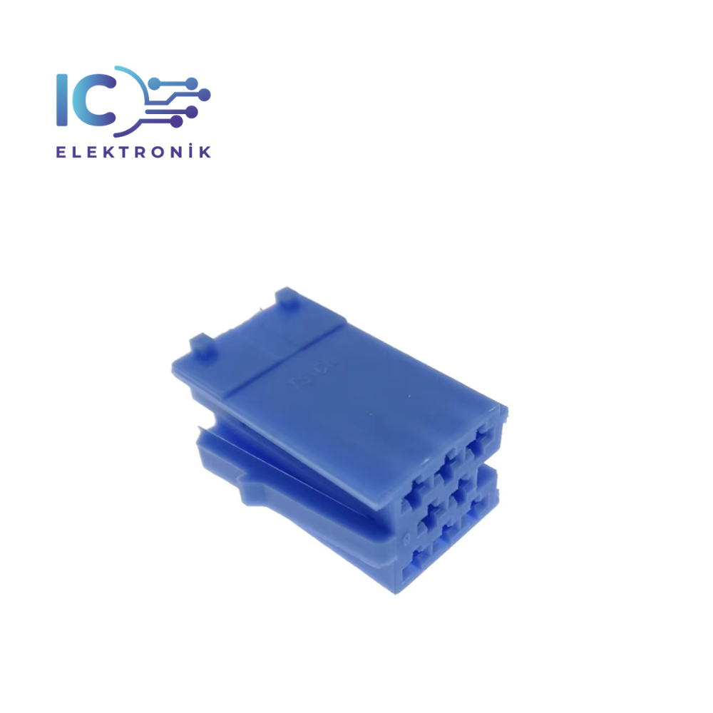 Mini ISO Connector 8Pin with terminal