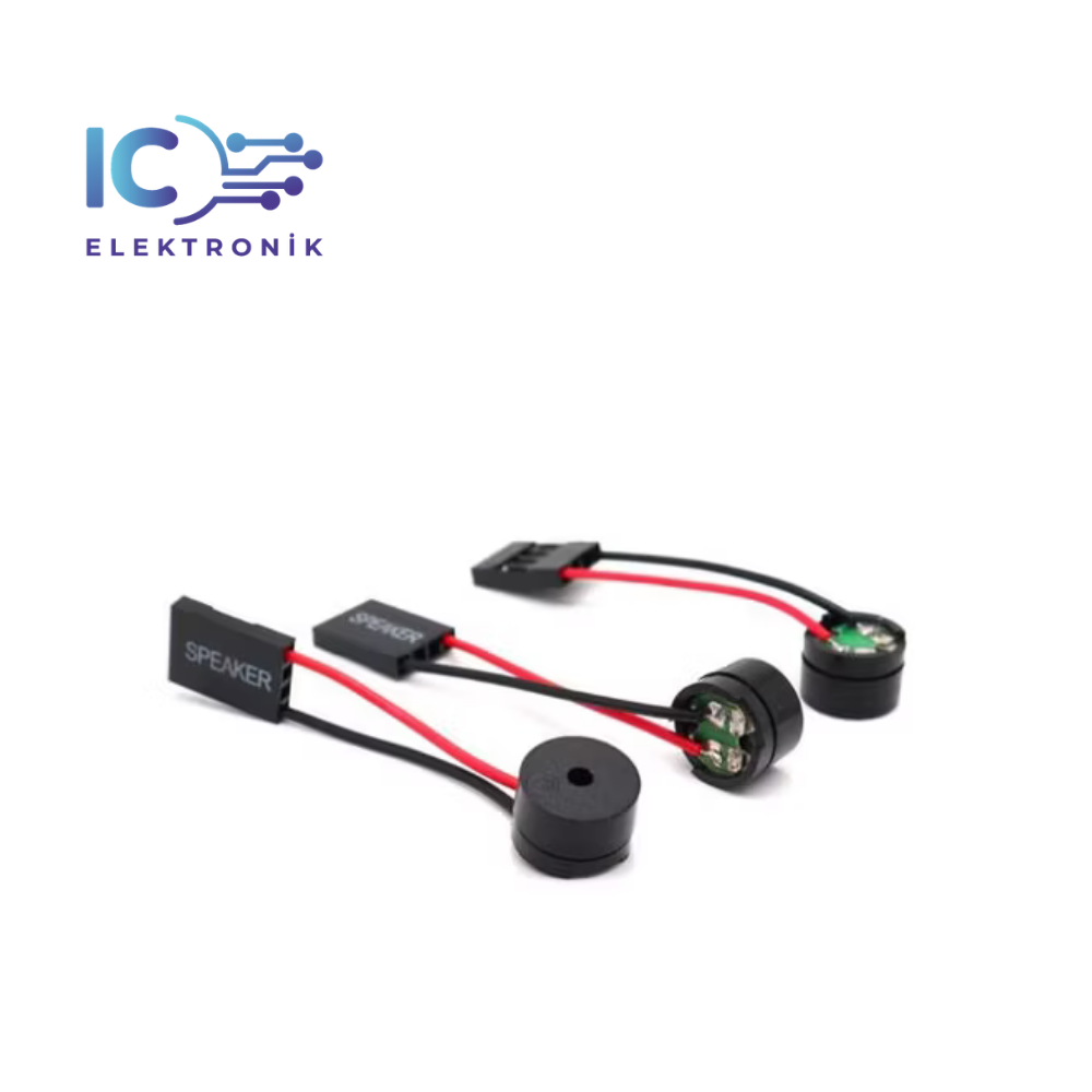 Buzzer with terminal connectors