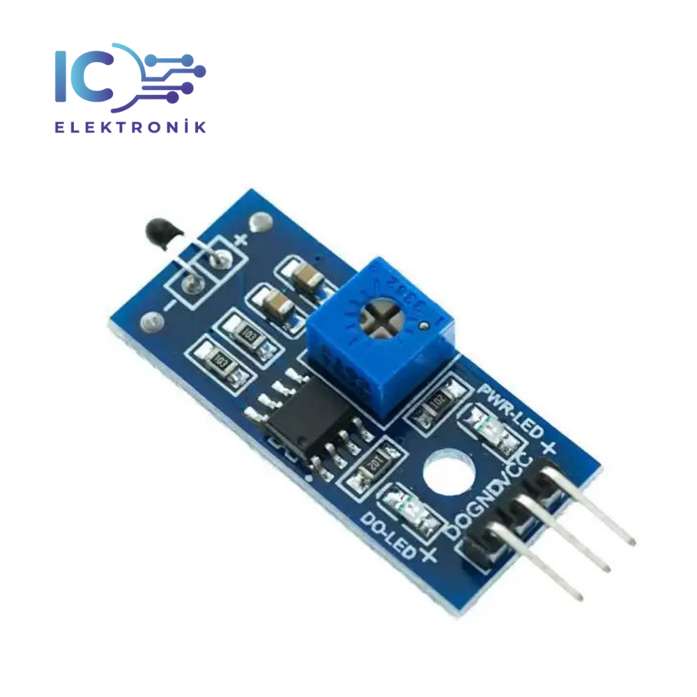 Arduino Termistör Sıcaklık Isı Sensörü Ntc Modülü 3 Pinli