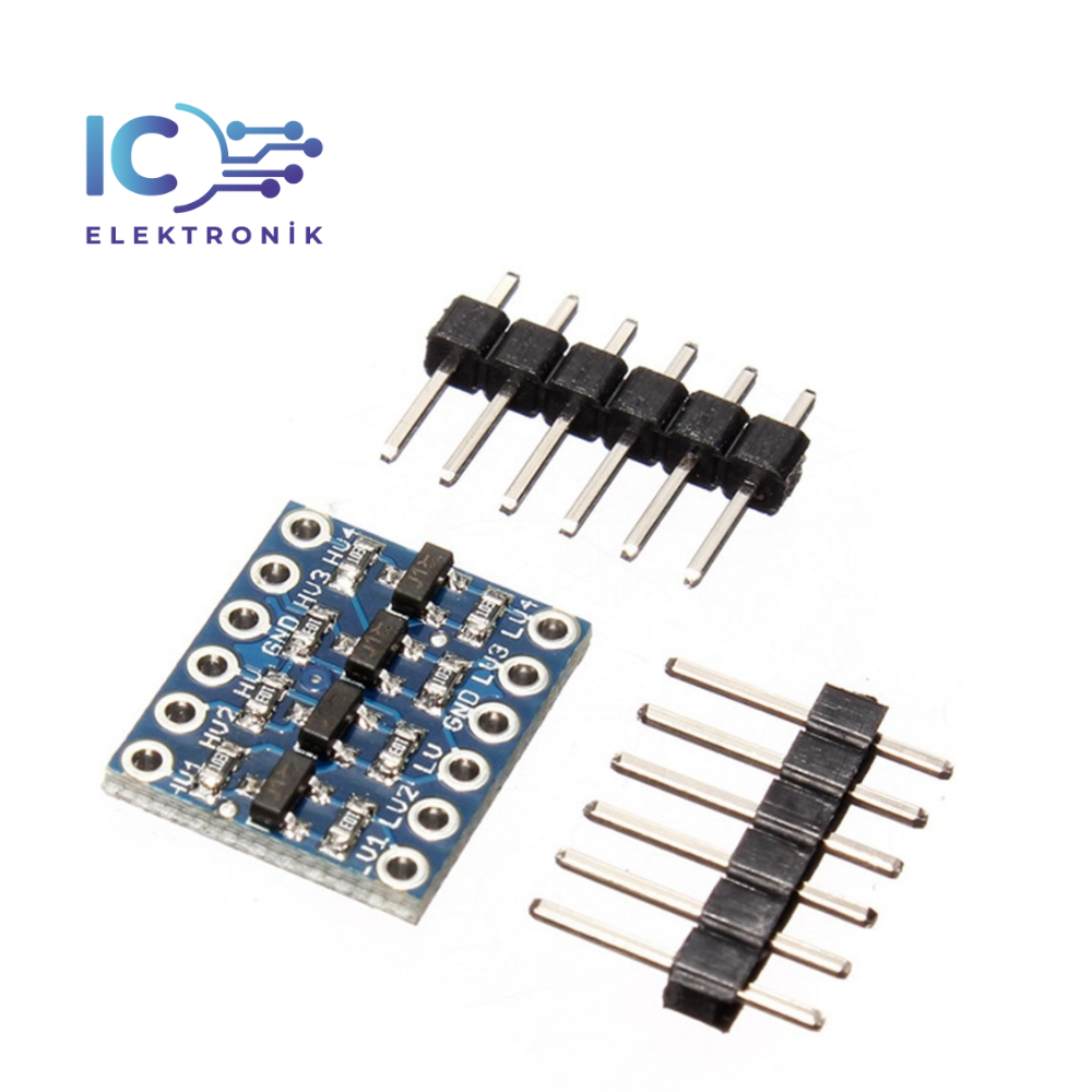 4 Kanal Lojik Gerilim Seviye Dönüştürücü 3.3V-5V (Logic Level)