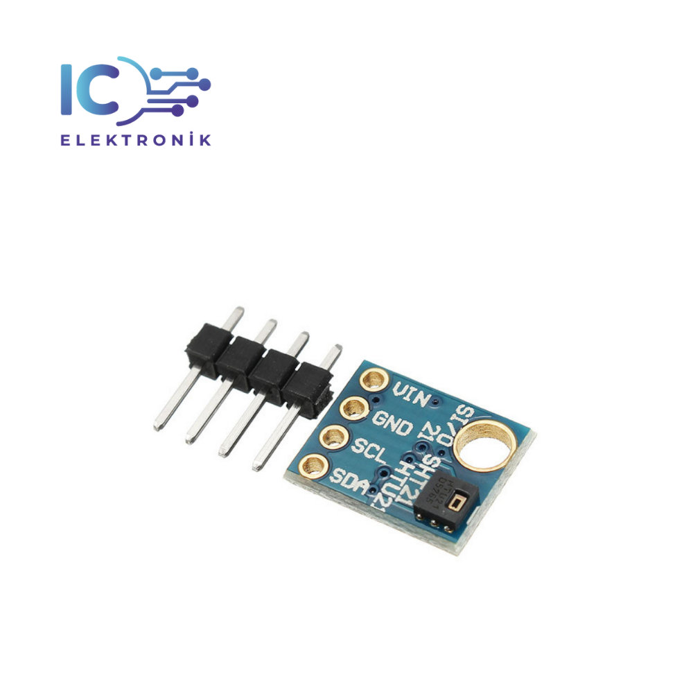SI7021 Sıcaklık ve Nem Sensör Kartı GY-21