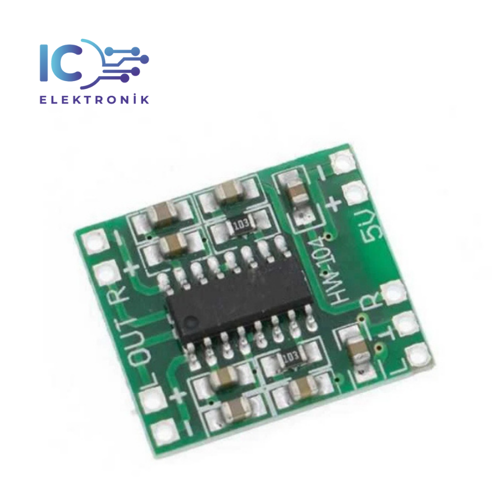 2 Kanal 3W Mini Amfi Modülü - PAM8403 Devresi