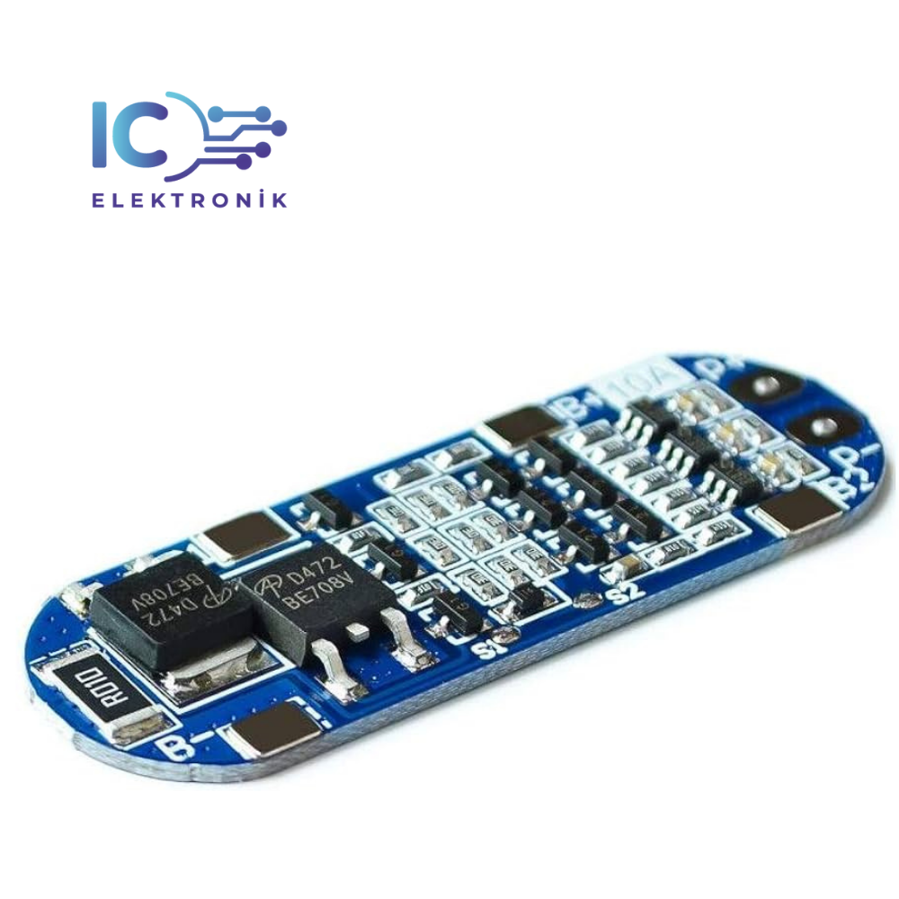 3S 10A 12V BMS 18650 Li-ion Pil Korumalı Balans Devresi