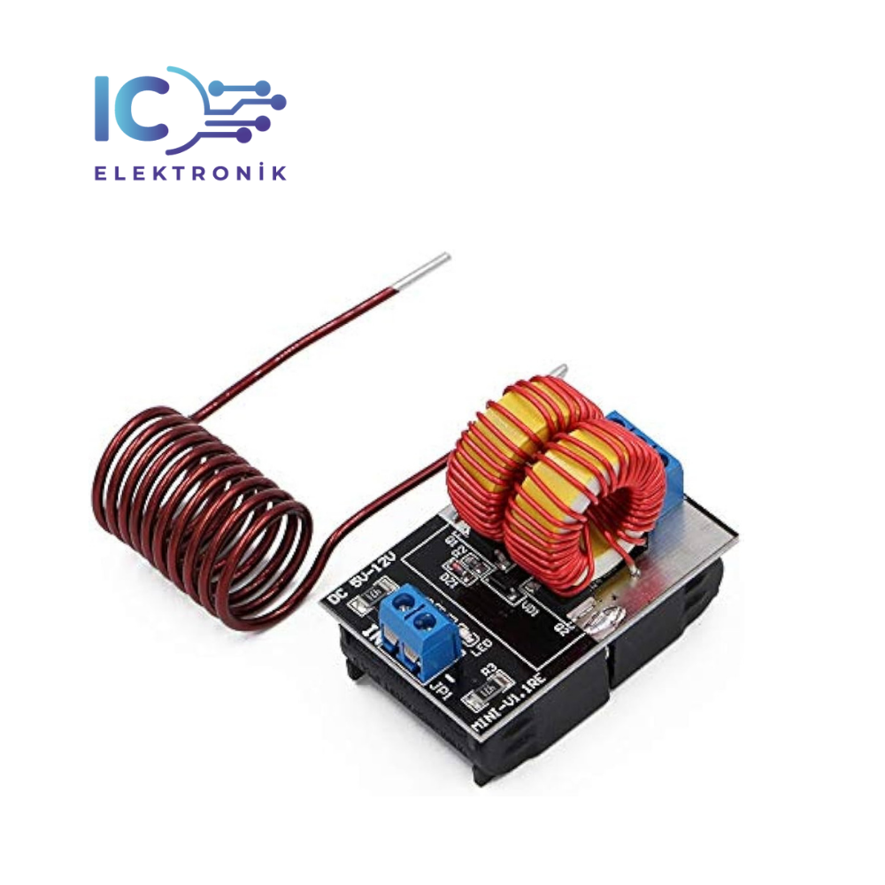 120W 5-12V ZVS Indüksiyon Isıtma Güç Kaynağı Modülü