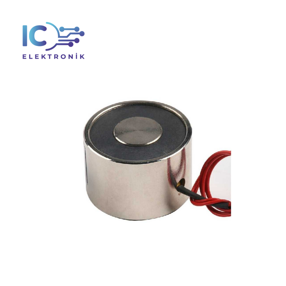 P50/30 24V Elektromıknatıs - 60kg Tutma Gücü