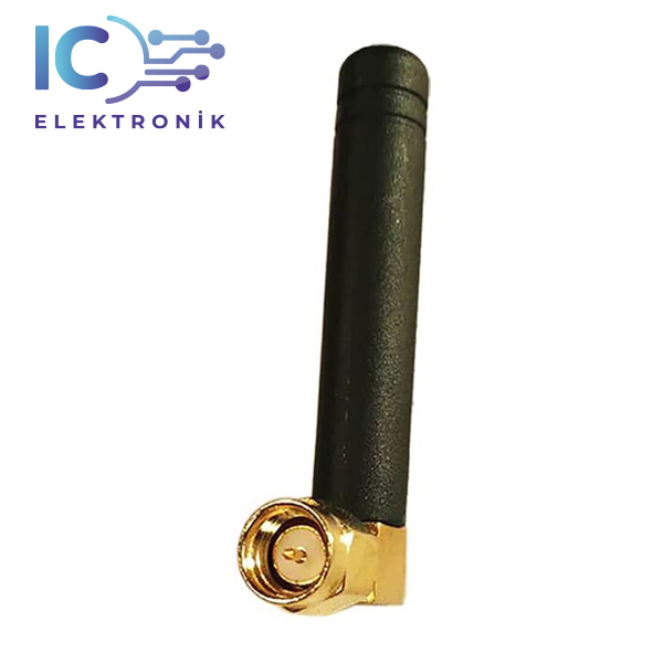 5150-5850MHz 90 Derece 3dBi 48mm SMA Erkek (Male) Wifi Anten
