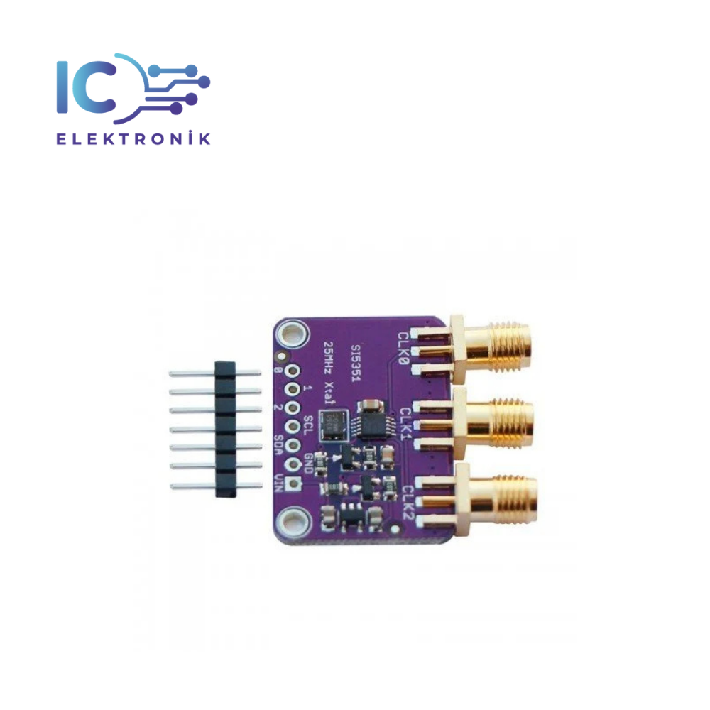 Si5351 Saat Sinyal Jeneratör Modülü 8khz - 160Mhz Clock Generator