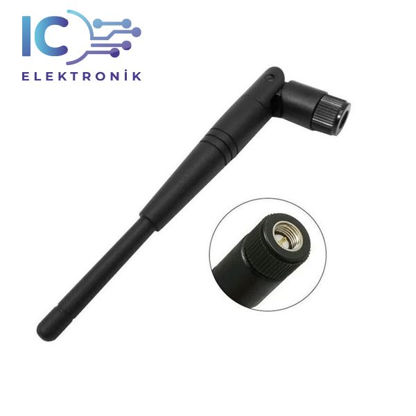 433MHz Esnek 3dBi 13.5cm SMA Erkek (Male) Wifi Anten