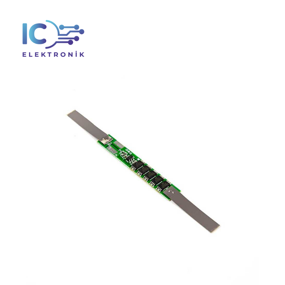 BMS Li-on 18650 Pil Koruma Kartı - 1S 3.7V 6A - 4MOS