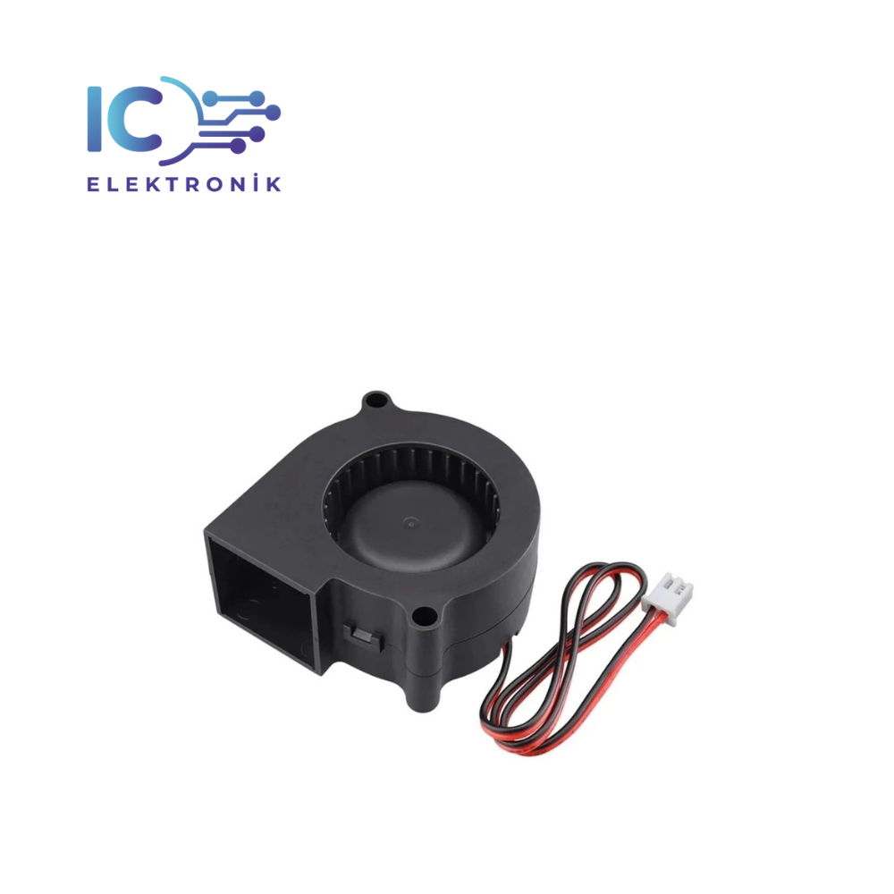 5015 12V DC Salyangoz Fan