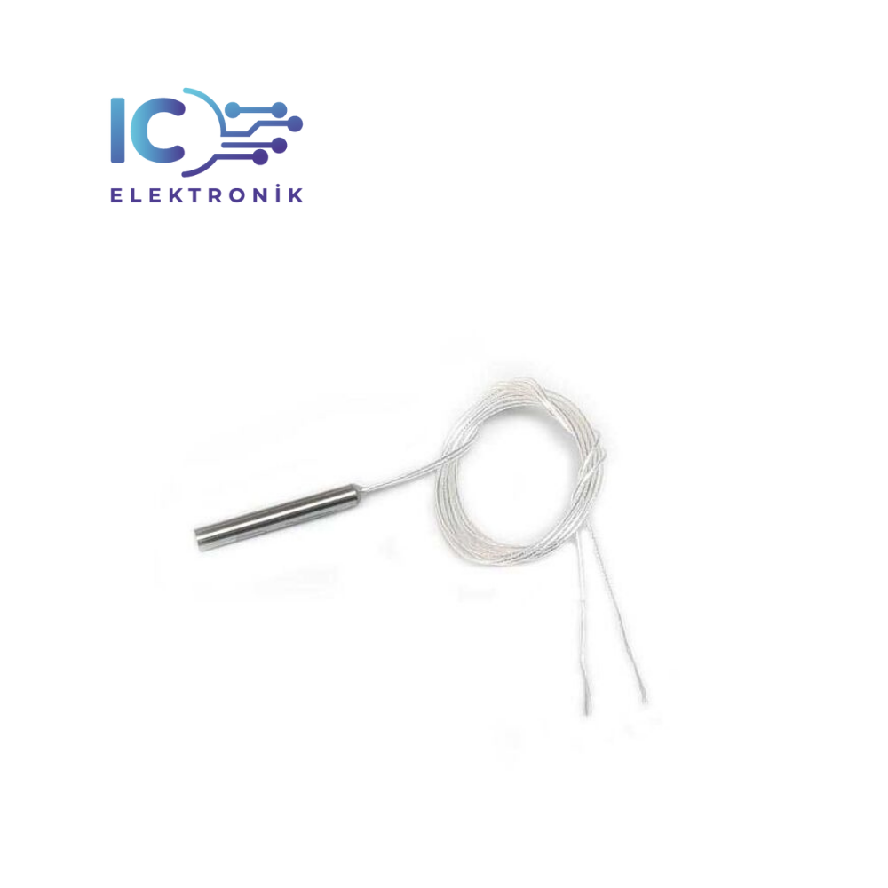 PT100 Temperature Sensor - 50cm Cable