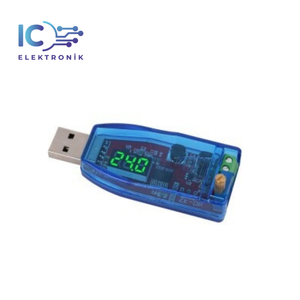 USB 5V / 1V-24V DC-DC USB Voltage Booster and Step Down Regulator Module