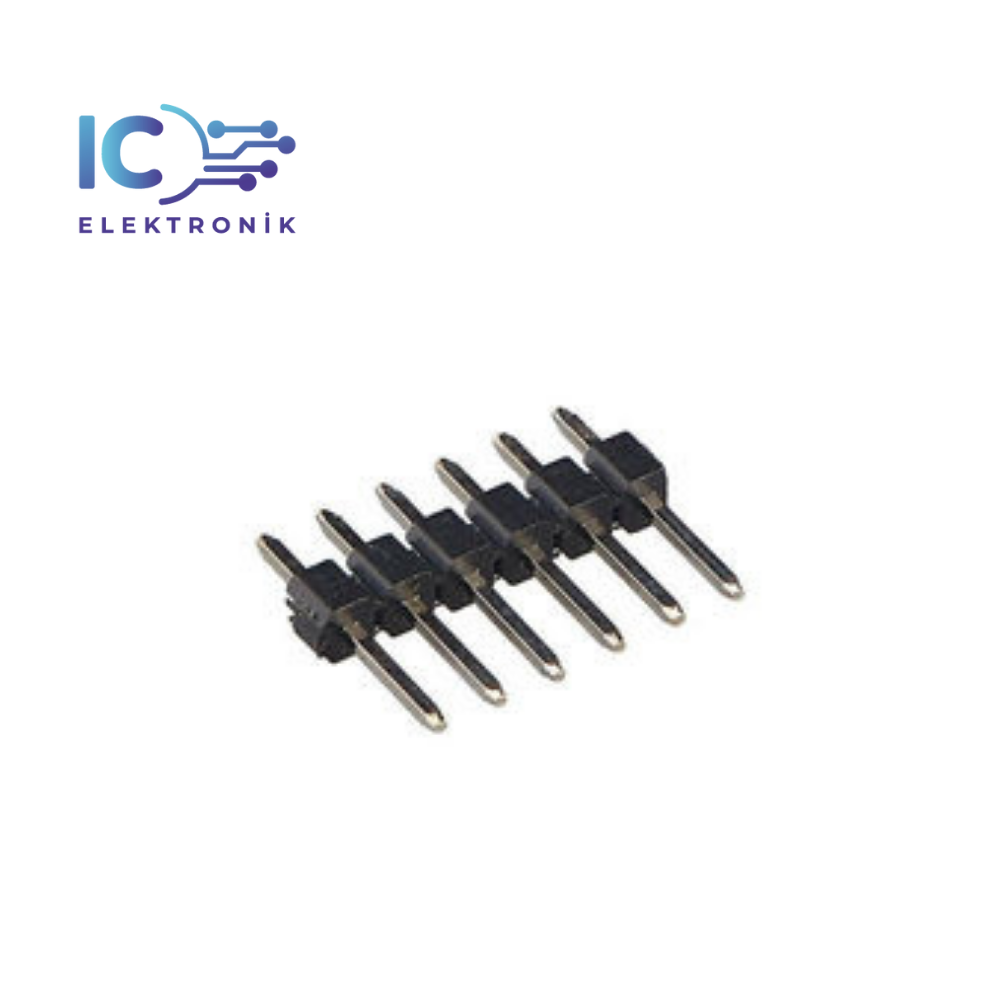 6 Pin (1x6) 2.54mm Erkek Pin Header SMT