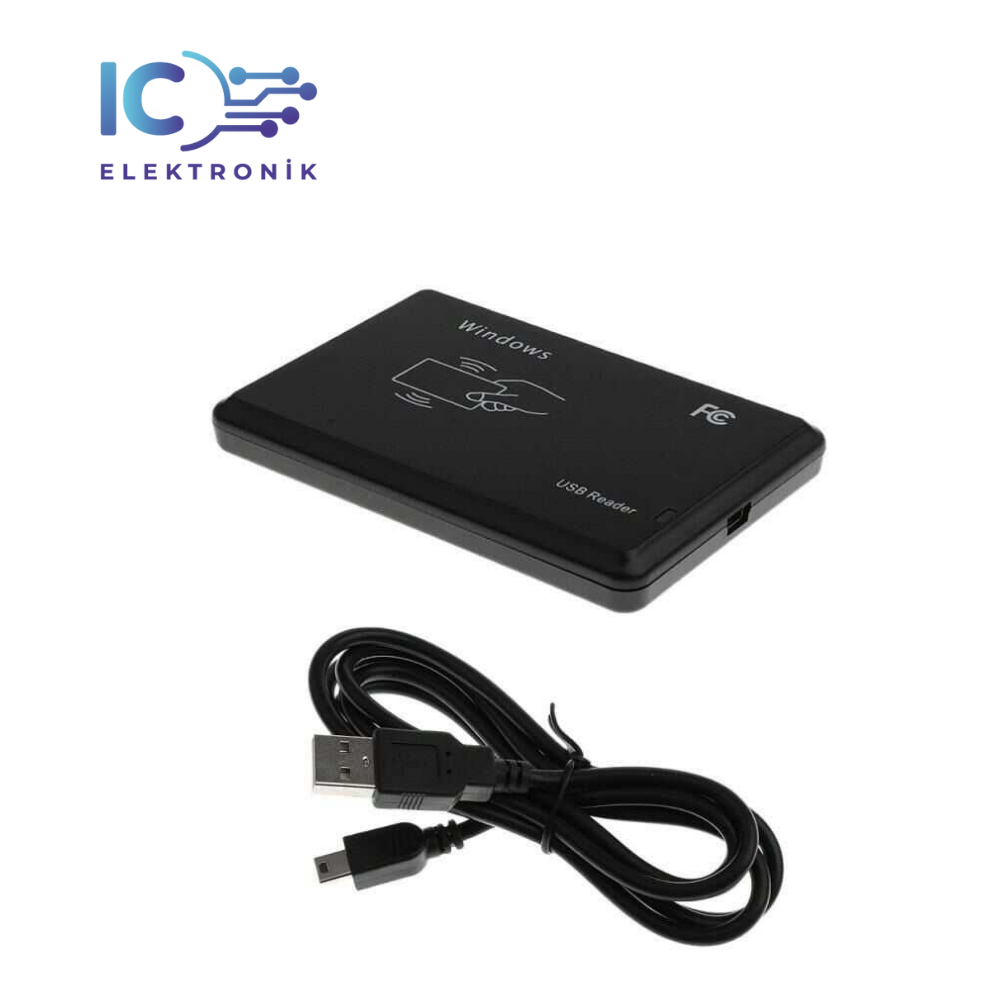 125 Khz RFID Kart Etiket Okuyucu Rfid USB Card Reader