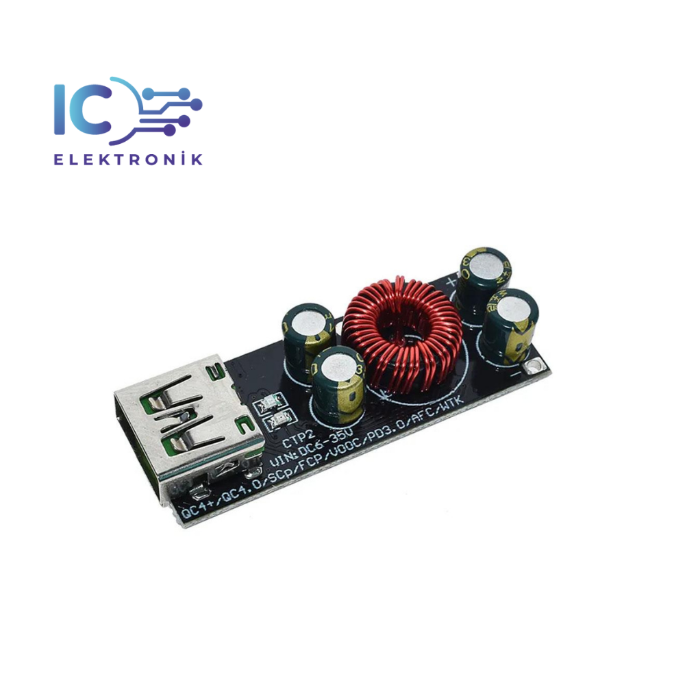 Type-C - USB QC4.0 QC3.0 6V-30V