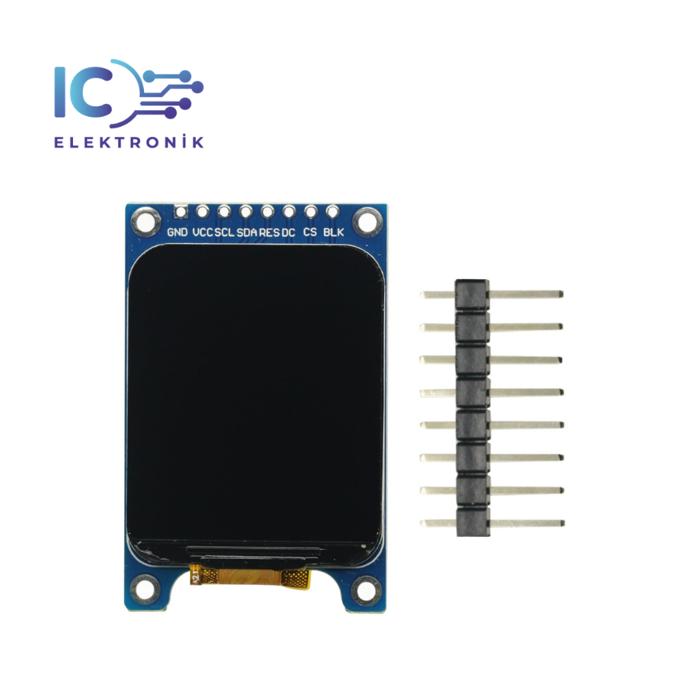 1.69" Color TFT Display Module HD IPS LCD LED Screen 240X280 SPI Interface ST7789 Controller For Arduino
