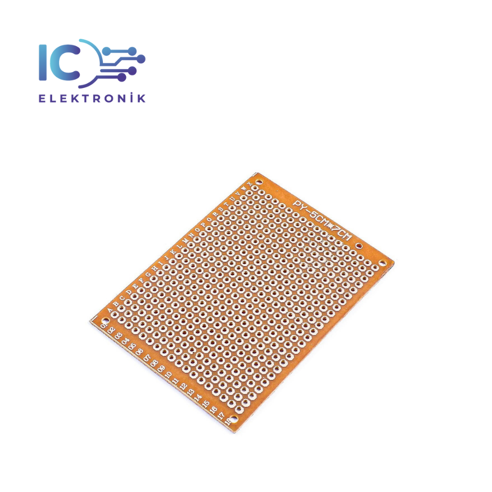 5X7 cm PCB PrototypeBoard - Single Sided