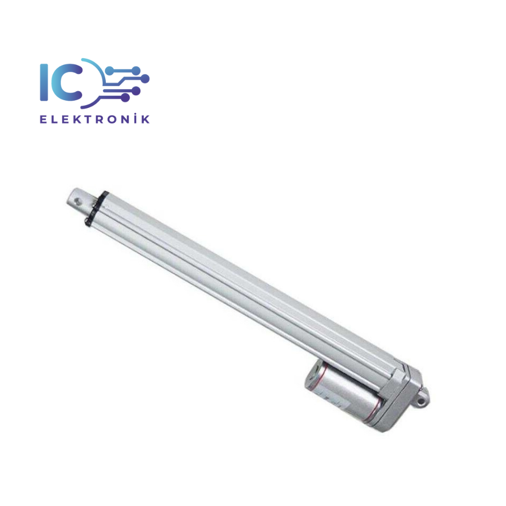 12V DC 500mm Lineer Aktüatör - 7mm/s 1000N