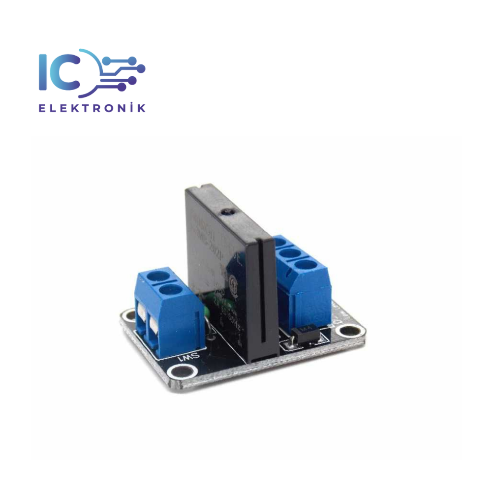 5V - 1 Kanal Solid State Röle Kartı (5V 2A)
