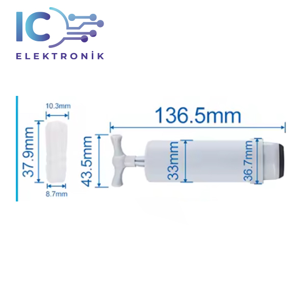Filament Vakum Torbası için manuel pompa