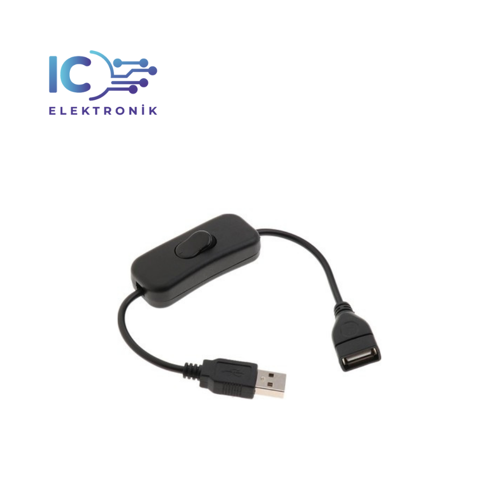 USB ON/OFF Anahtarlı Kablo