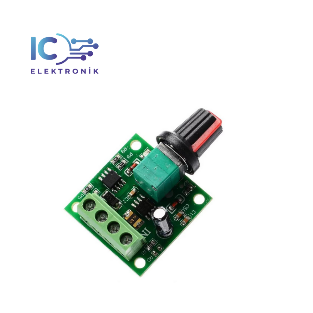 PWM DC Motor Hız Kontrol Devresi 1.8-12V 2A