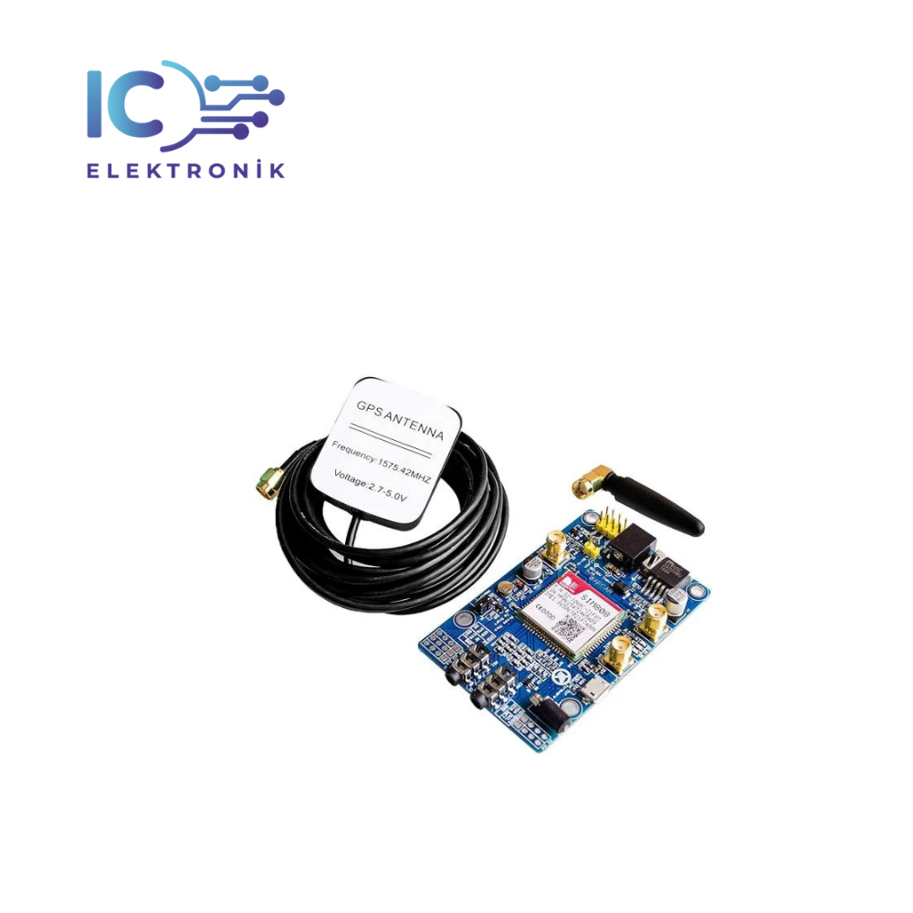 SIM808 GSM/GPRS/GPS Geliştirme Kartı (Arduino ve Raspberry Pi Uyumlu) - IMEI KAYITSIZ