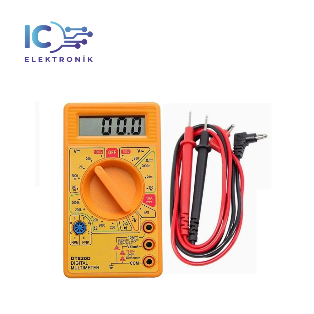 DT830D Yellow band cell with battery